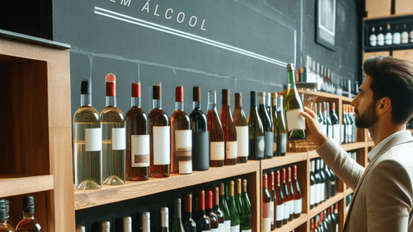 vinhos sem álcool